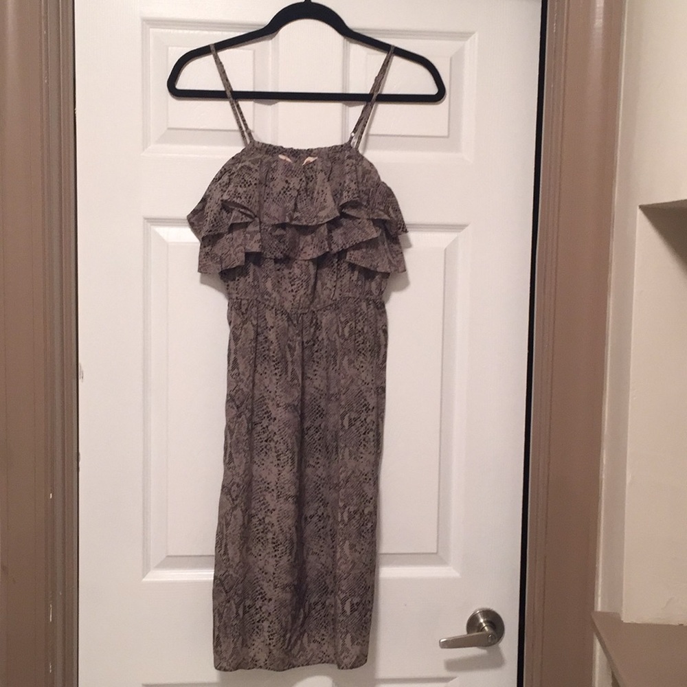 Rebecca Taylor snake cami dress